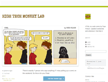 Tablet Screenshot of hightechmonkeylab.com